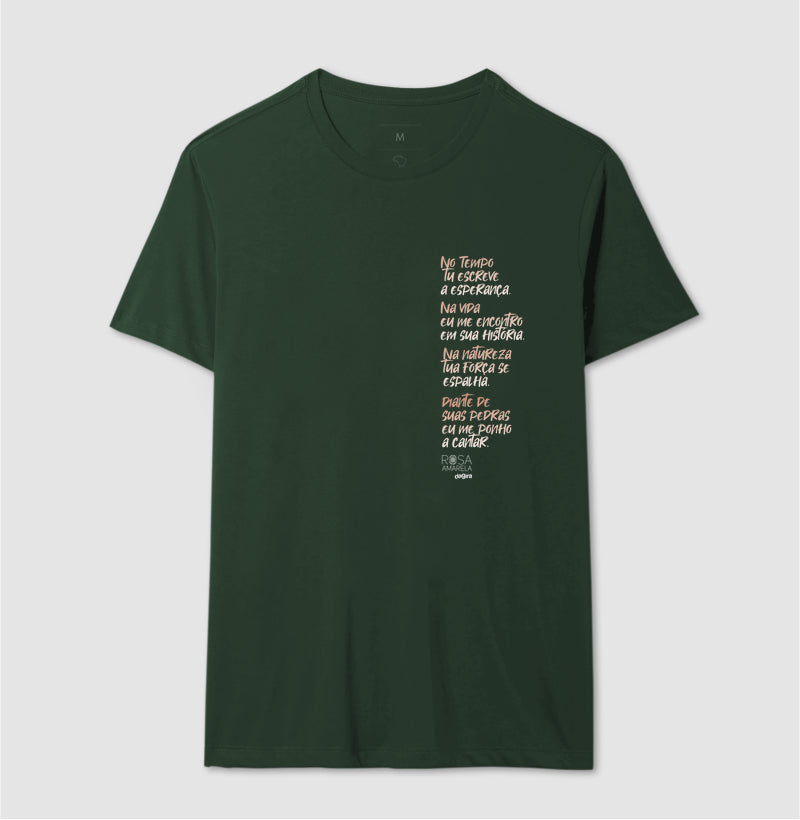 Camiseta Kabecilê Xangô Rosa Amarela | Dagira