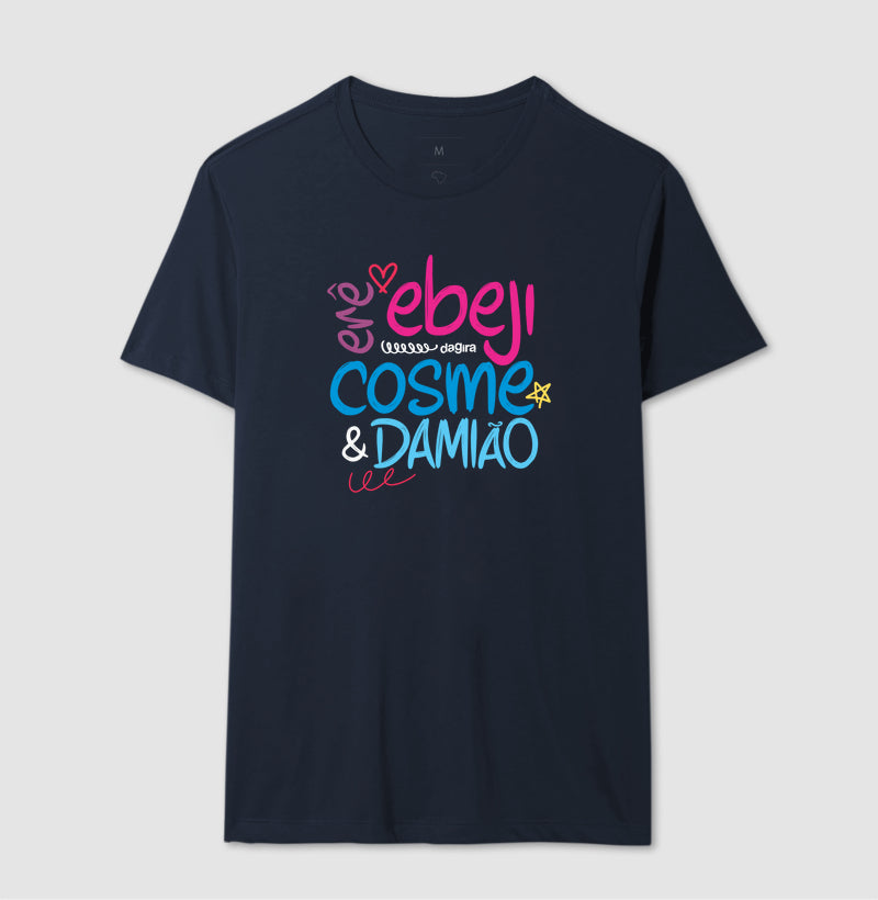 Camiseta Umbanda Erês Ibeji Cosme e Damião | Dagira