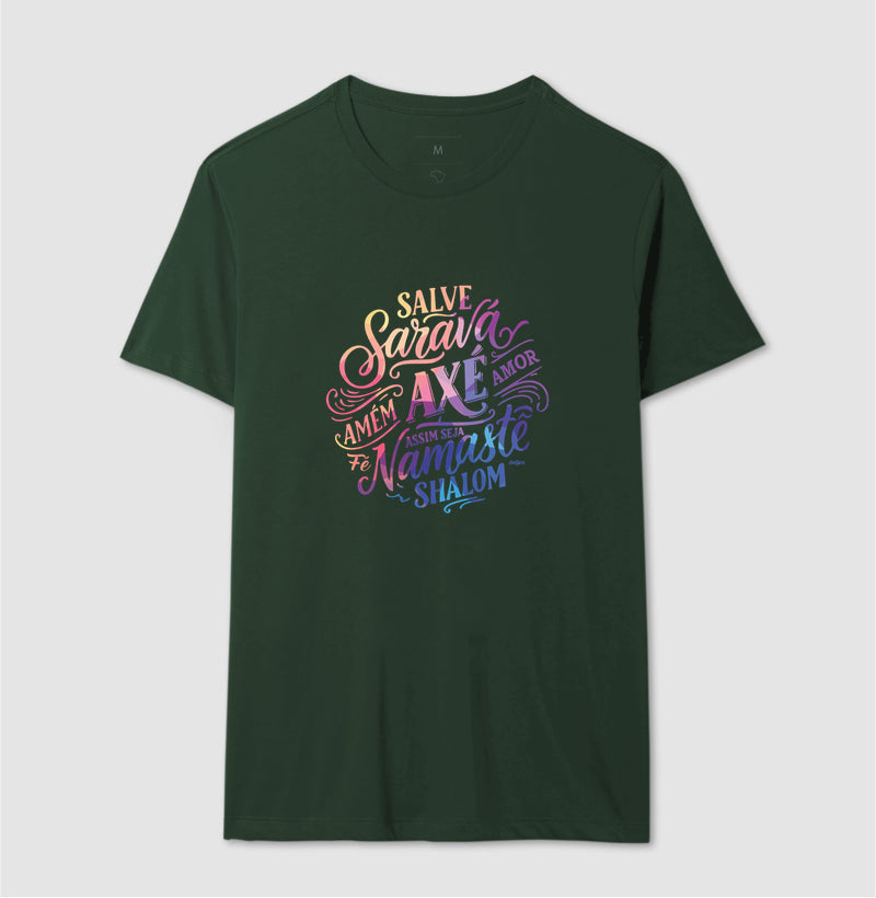 Camiseta Umbanda A Fé é Uma Só | Dagira