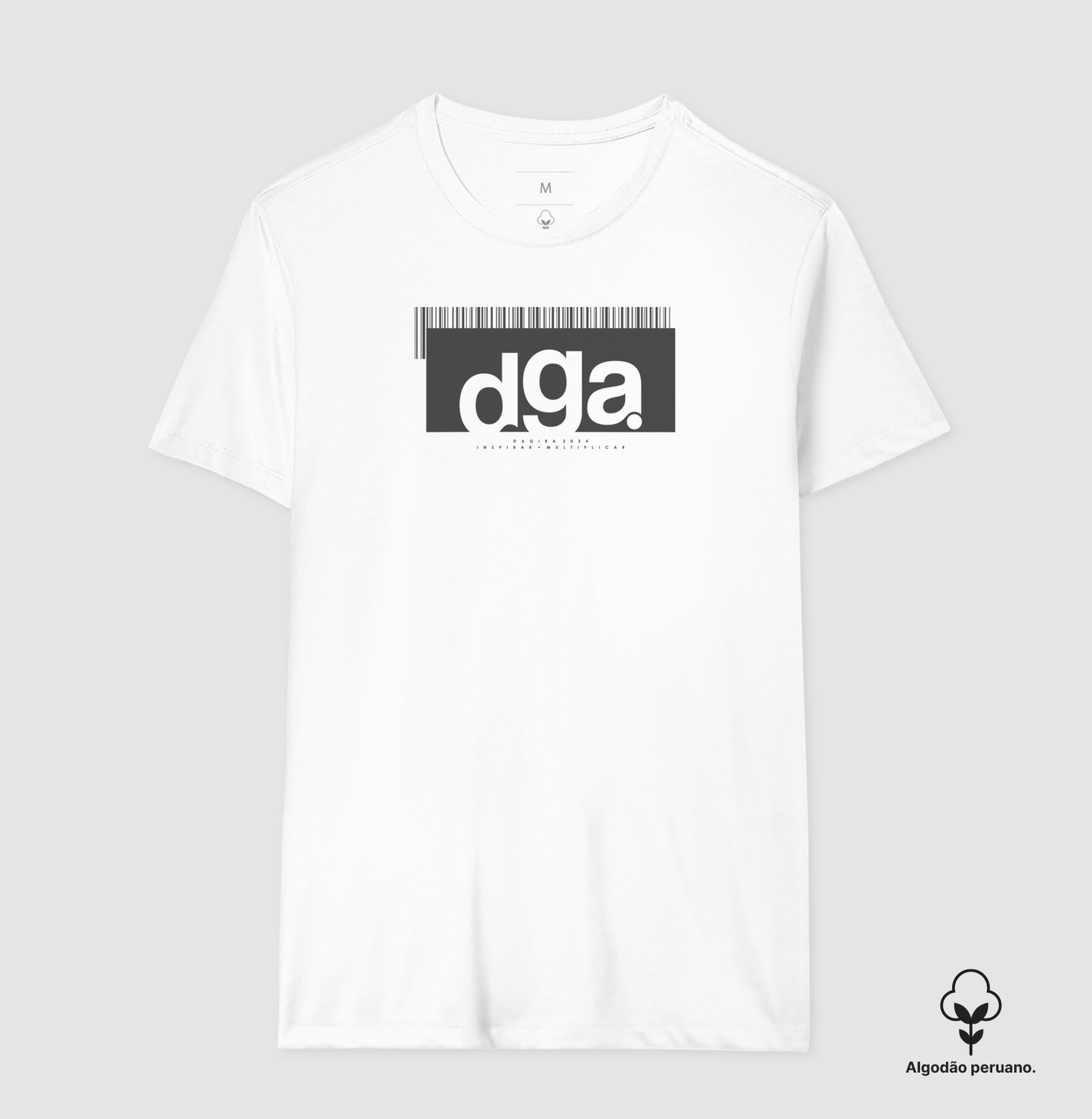 Camiseta Dagira Inspirar Algodão Peruano | Dagira