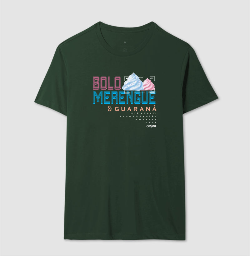 Camiseta Umbanda Bolo Merengue e Guaraná | Dagira