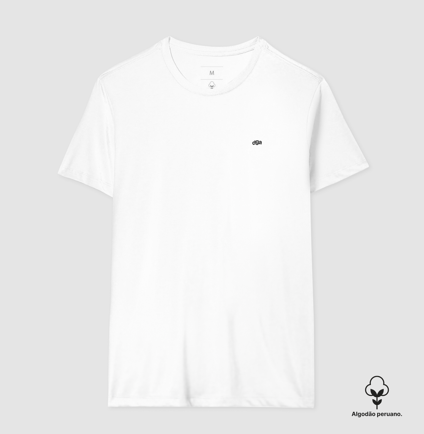 Camiseta Clássica Algodão Peruano | Dagira