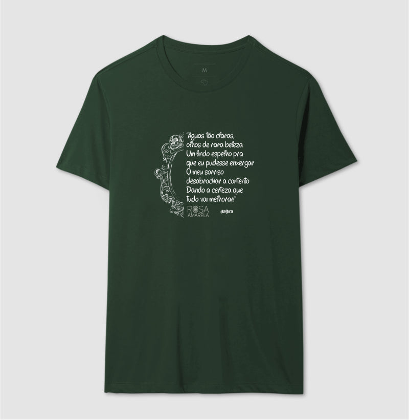 Camiseta Oxum Rosa Amarela | Dagira