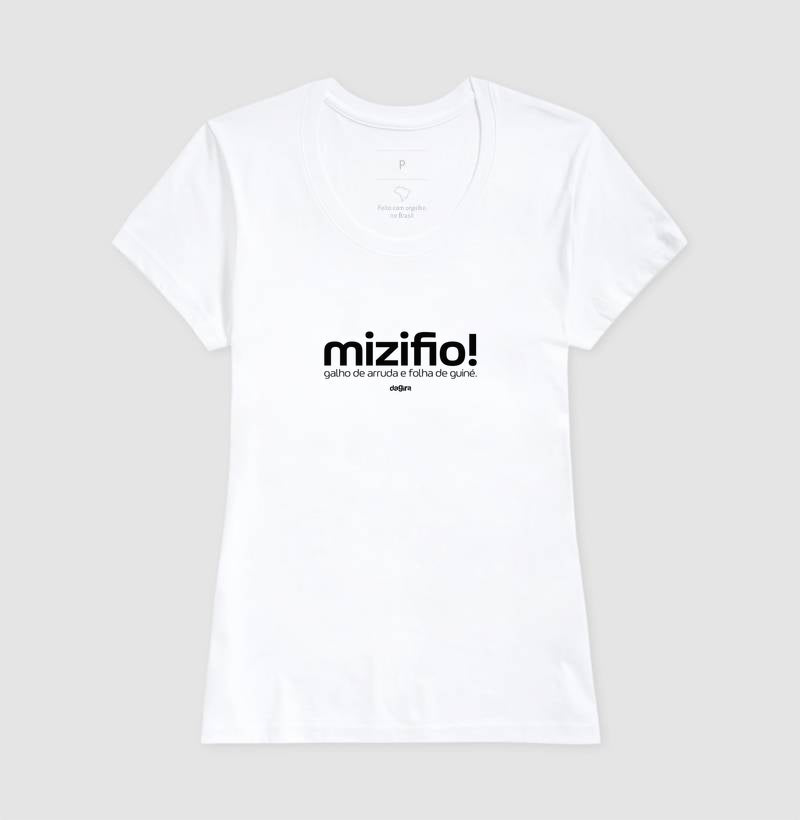 Camiseta Umbanda Mizifio 100% Algodão | Dagira