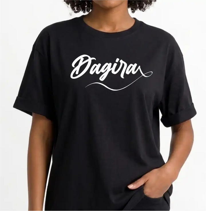 Camiseta Oversized Dagira Unissex | Dagira