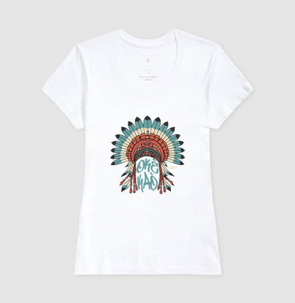 Camiseta Umbanda Okê Kaô Cocar | Dagira