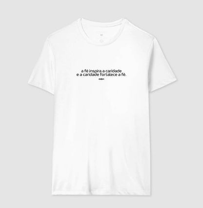Camiseta Umbanda Fé e Caridade Algodão | Dagira
