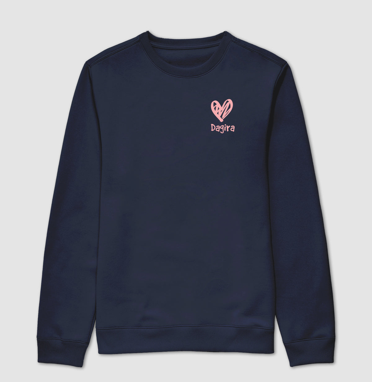MOLETOM SUÉTER SLIM HEART