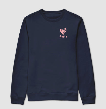 MOLETOM SUÉTER SLIM HEART