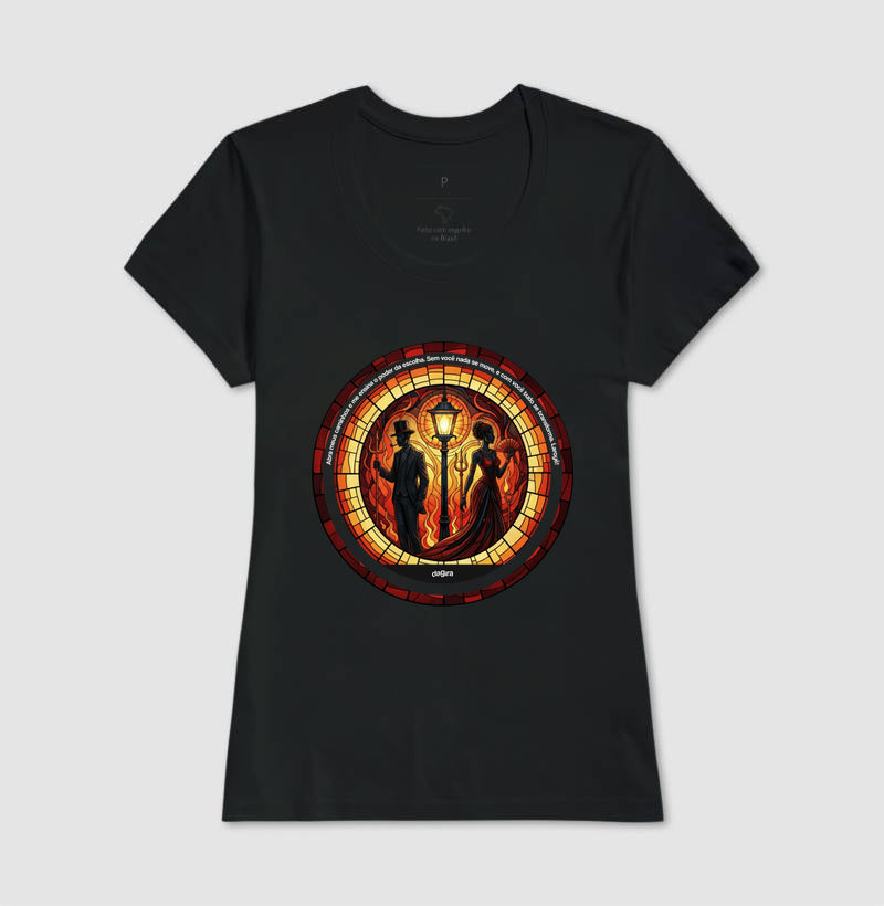 Camiseta Umbanda Exu Vitral | Dagira
