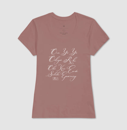 Camiseta Saudações às Mães Orixás | Dagira