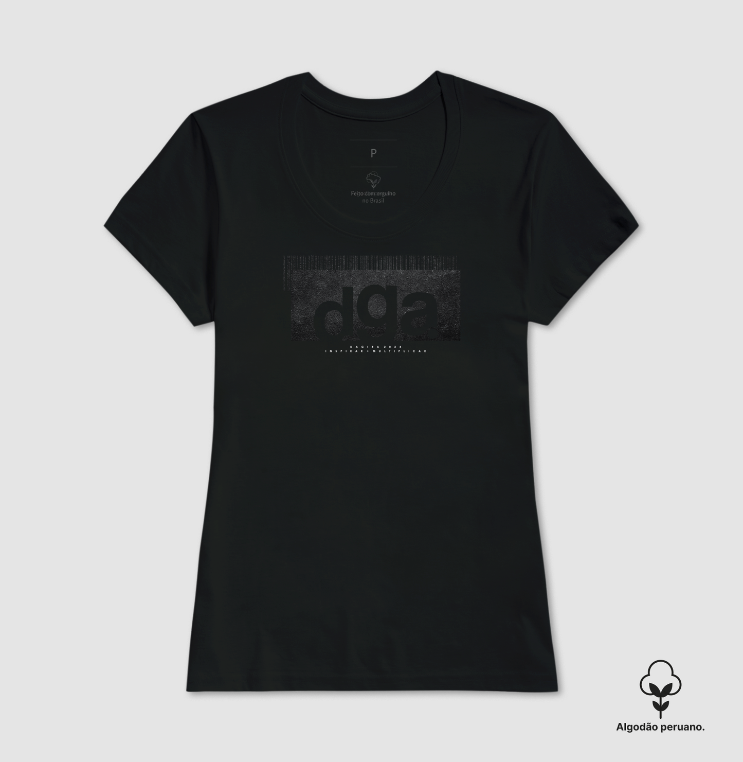 Camiseta Dagira Inspirar Algodão Peruano | Dagira