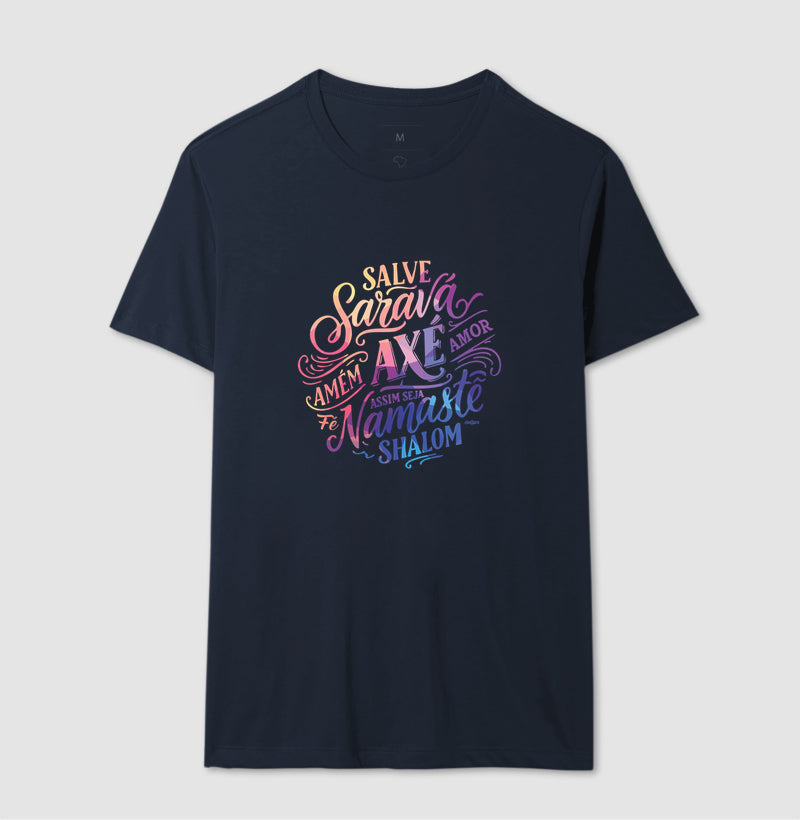Camiseta Umbanda A Fé é Uma Só | Dagira
