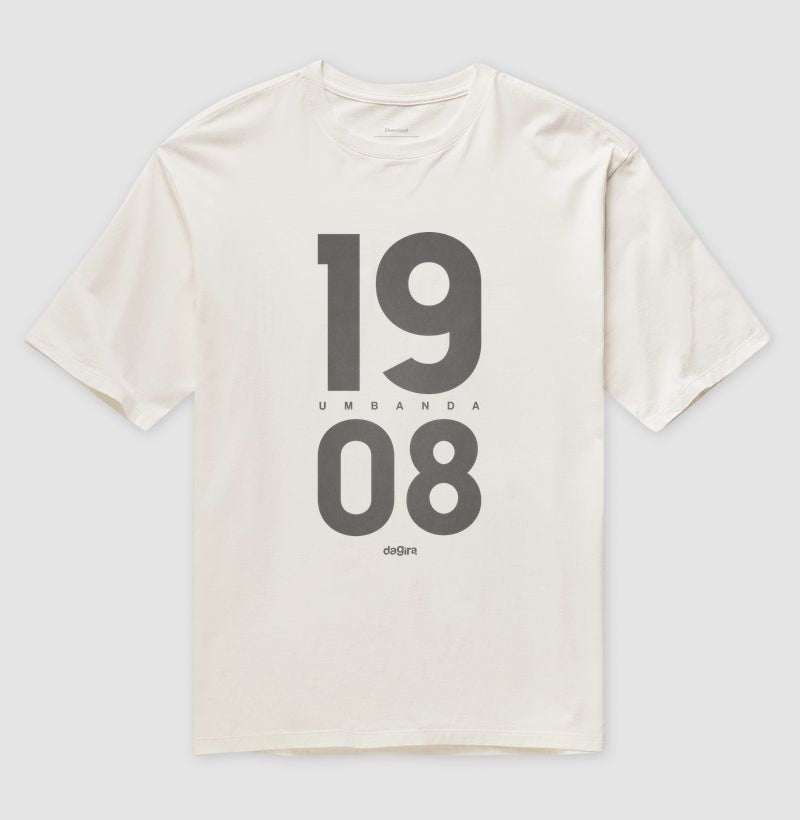 Camiseta Umbanda 1908 Oversized | Dagira