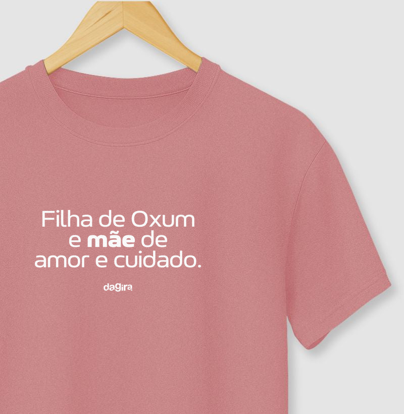 Camiseta Filha de Oxum Mãe de Cuidado | Dagira