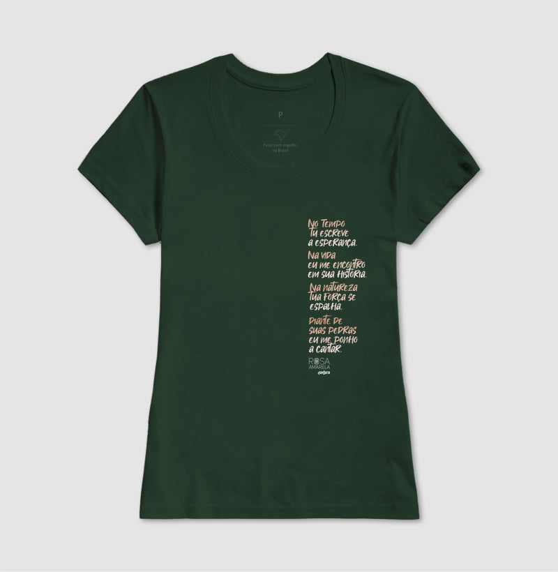 Camiseta Kabecilê Xangô Rosa Amarela | Dagira