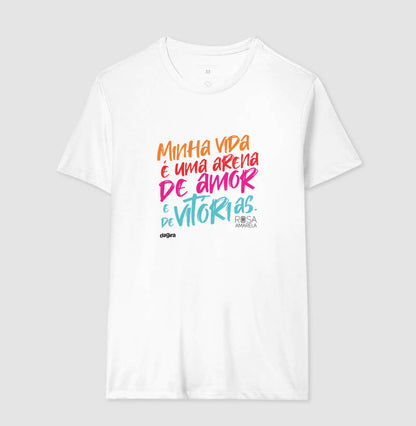 Camiseta Ogum Rosa Amarela | Dagira