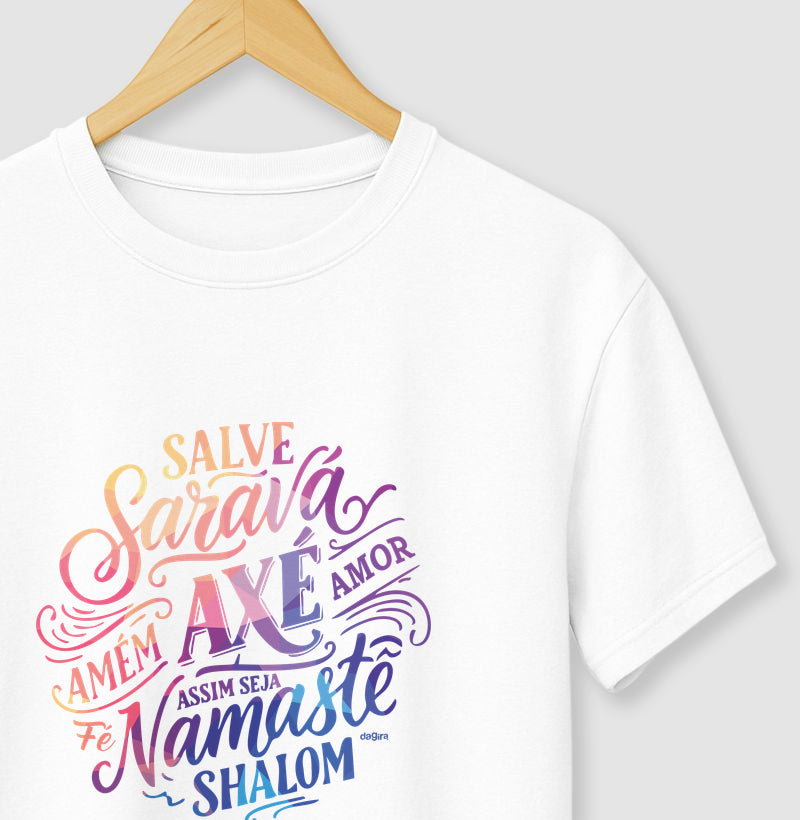 Camiseta Umbanda A Fé é Uma Só | Dagira