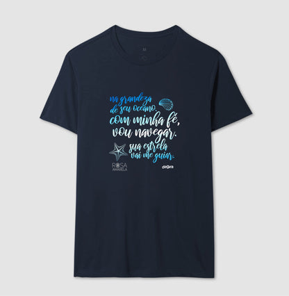 Camiseta Yemanjá Rosa Amarela | Dagira