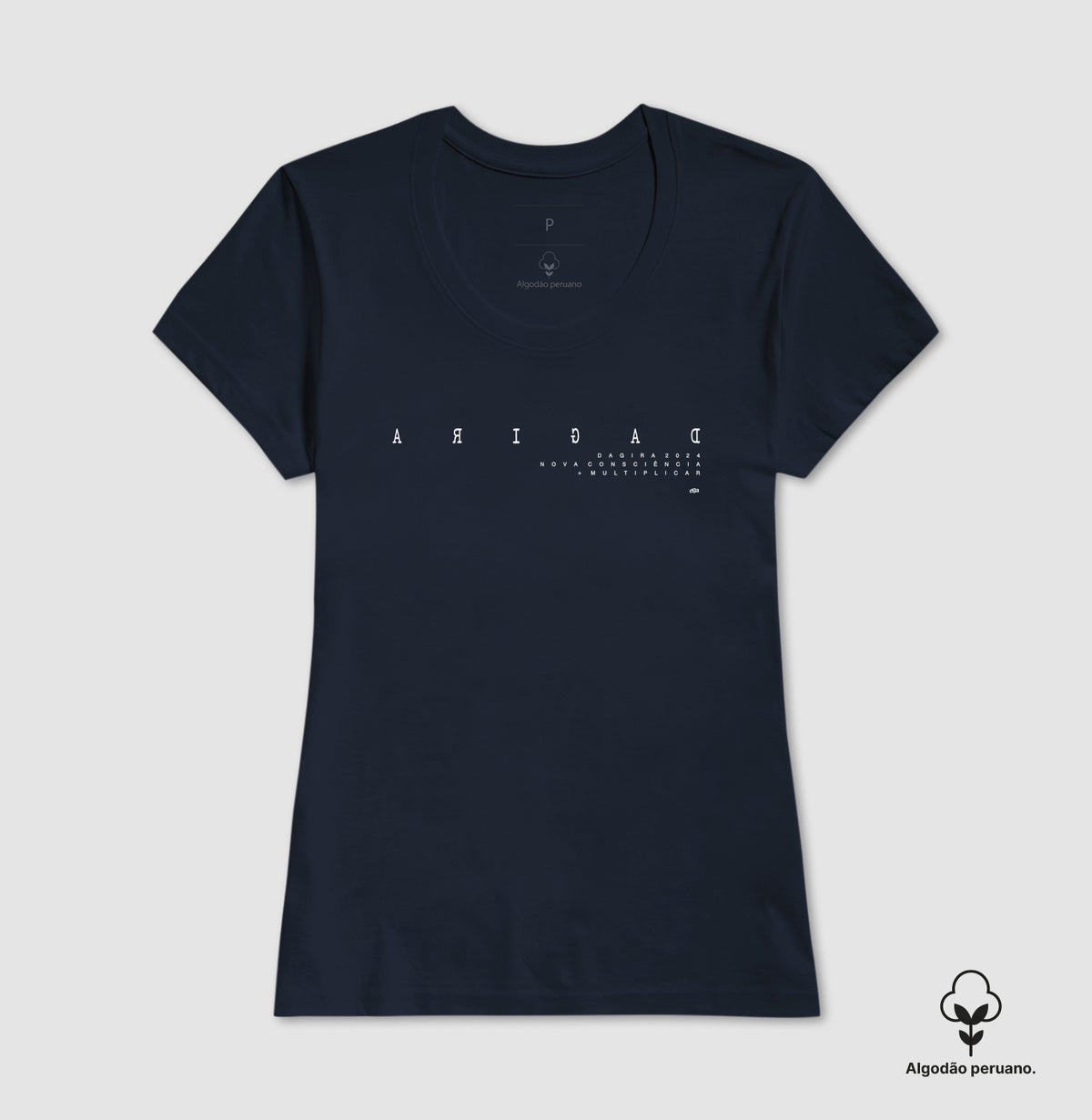 CAMISETA REFLEXO (ALGODÃO PERUANO)