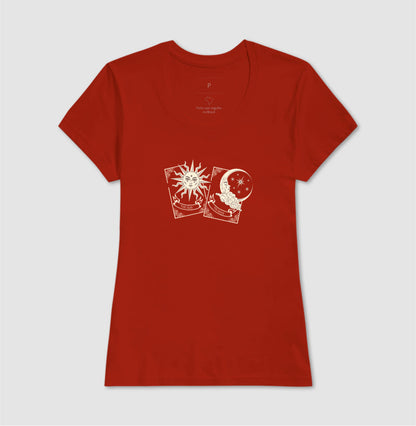Camiseta O Sol e a Lua Tarô | Dagira