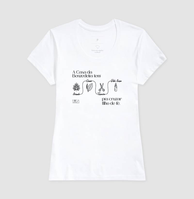 Camiseta Casa da Benzedeira Unissex | Dagira