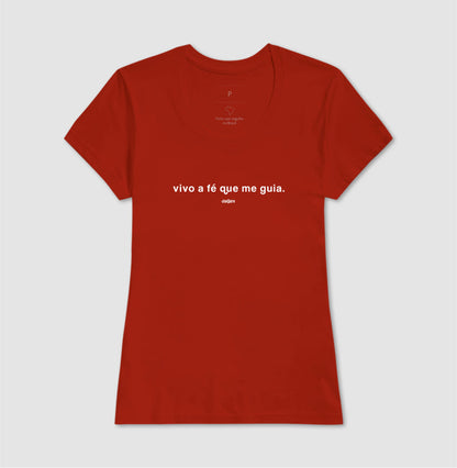 Camiseta Umbanda Vivo a Fé que me Guia | Dagira