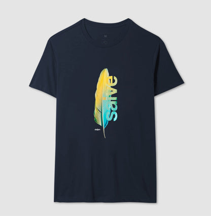 Camiseta Umbanda Salve Caboclo Algodão | Dagira