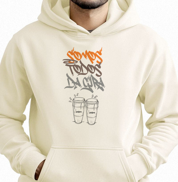 Moletom Hoodie Slim Atabaque Unissex | Dagira