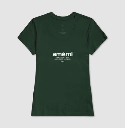 CAMISETA UMBANDA - AMÉM. ASSIM SEJA