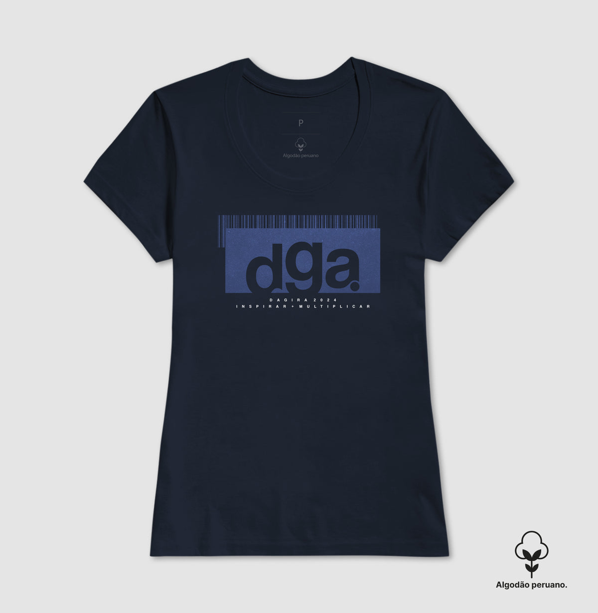 CAMISETA INSPIRAR (ALGODÃO PERUANO)
