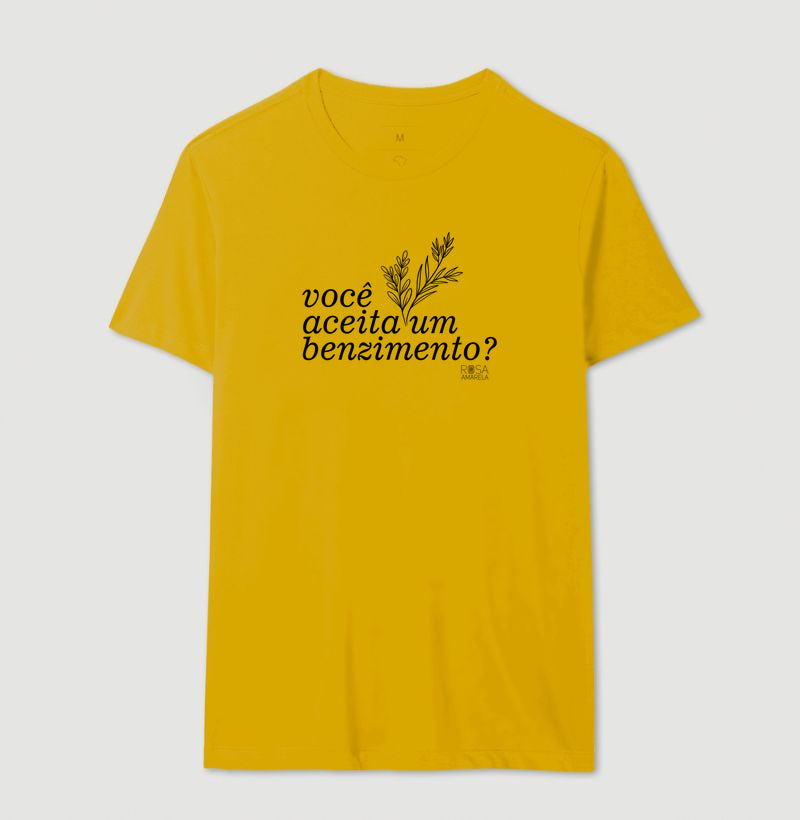 Camiseta Benzimento Você aceita um benzimento? | Dagira
