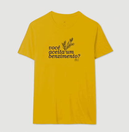 Camiseta Benzimento Você aceita um benzimento? | Dagira