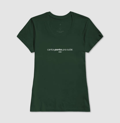 Camiseta Umbanda Canta Ponto Pra Subir | Dagira