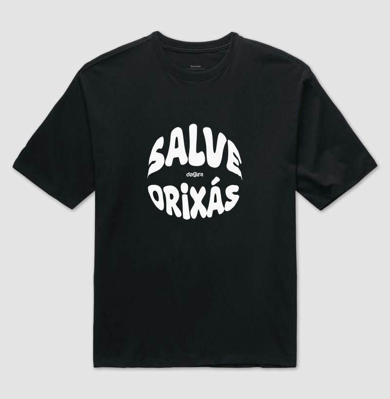 Camiseta Salve Orixás Oversized Unissex | Dagira