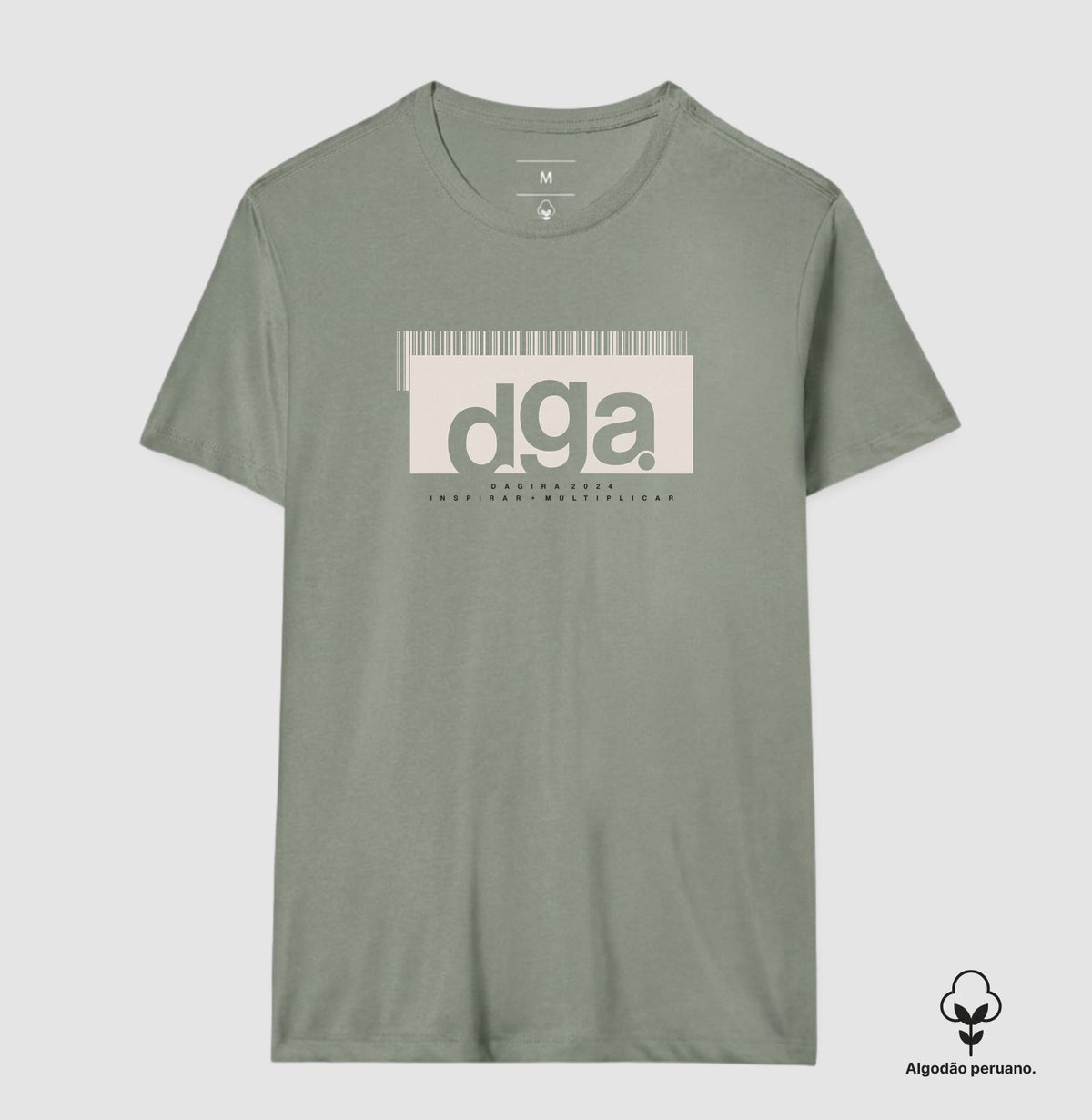 CAMISETA INSPIRAR (ALGODÃO PERUANO)
