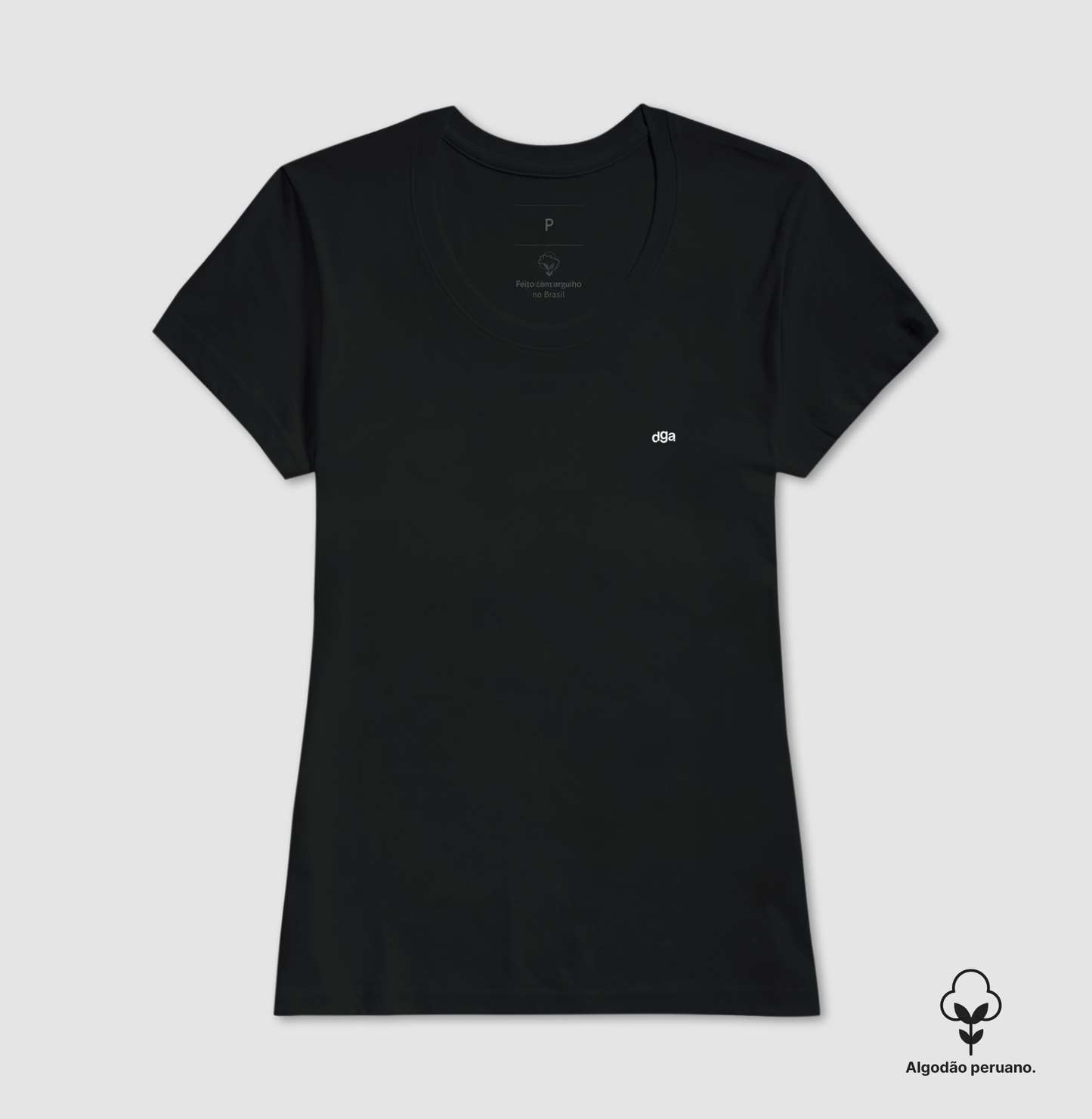 Camiseta Clássica Algodão Peruano | Dagira