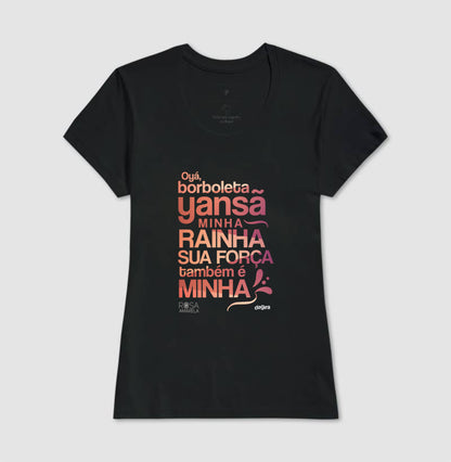 Camiseta Oyá Iansã Canto de Oyá | Dagira