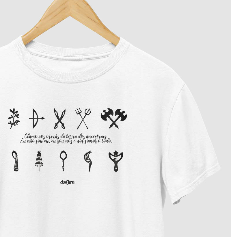 Camiseta Umbanda Orixás da Terra | Dagira