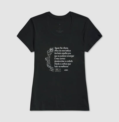 Camiseta Oxum Rosa Amarela | Dagira