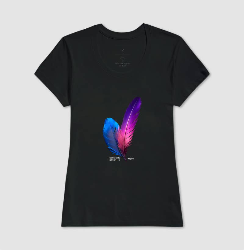 Camiseta Umbanda Caridade Amor Fé | Dagira