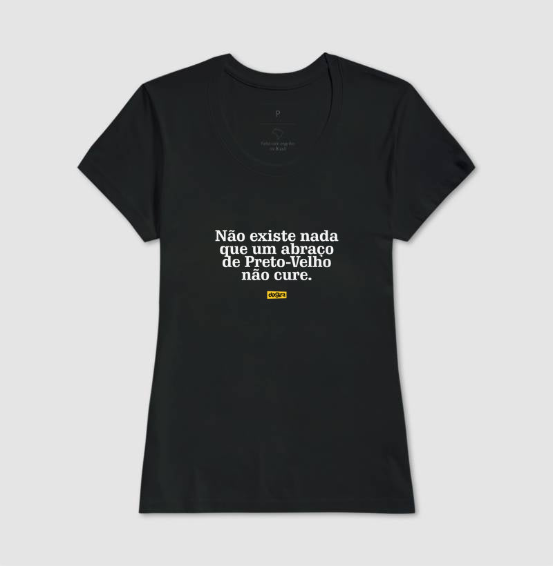 Camiseta Umbanda Abraço de Preto-Velho | Dagira