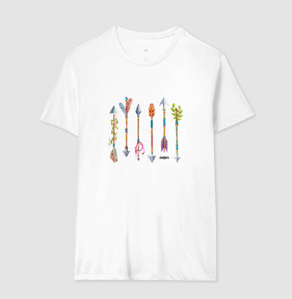 Camiseta Umbanda Flechas Sagradas Algodão | Dagira