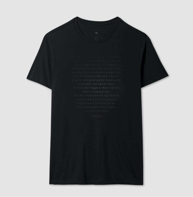 Camiseta Umbanda Oração de São Jorge | Dagira