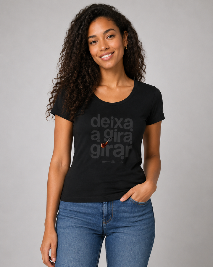 Camiseta Umbanda Deixa a Gira Girar | Dagira