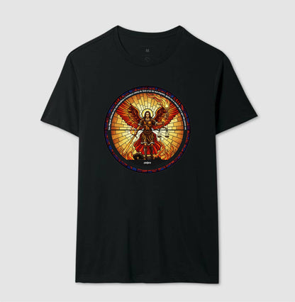 Camiseta Umbanda São Miguel Arcanjo Vitral | Dagira