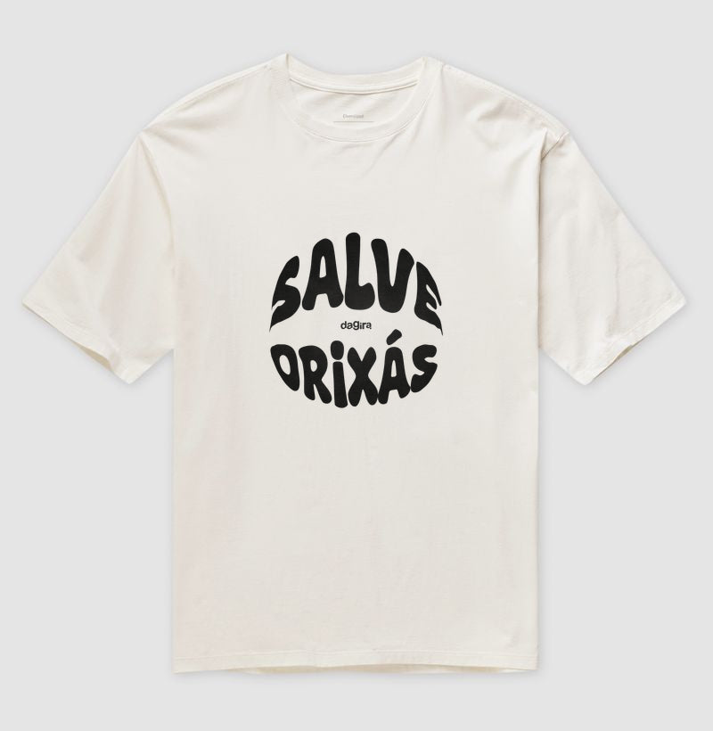 Camiseta Salve Orixás Oversized Unissex | Dagira