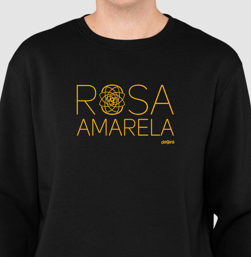 Moletom Rosa Amarela Umbanda | Dagira