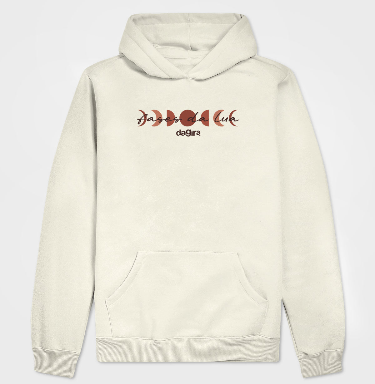 MOLETOM HOODIE SLIM FASES DA LUA