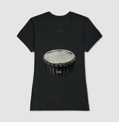 Camiseta Umbanda Atabaque Algodão Premium | Dagira